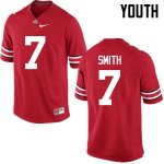 Youth Ohio State Buckeyes #7 Rod Smith Red Nike NCAA College Football Jersey Season TFU7144EF